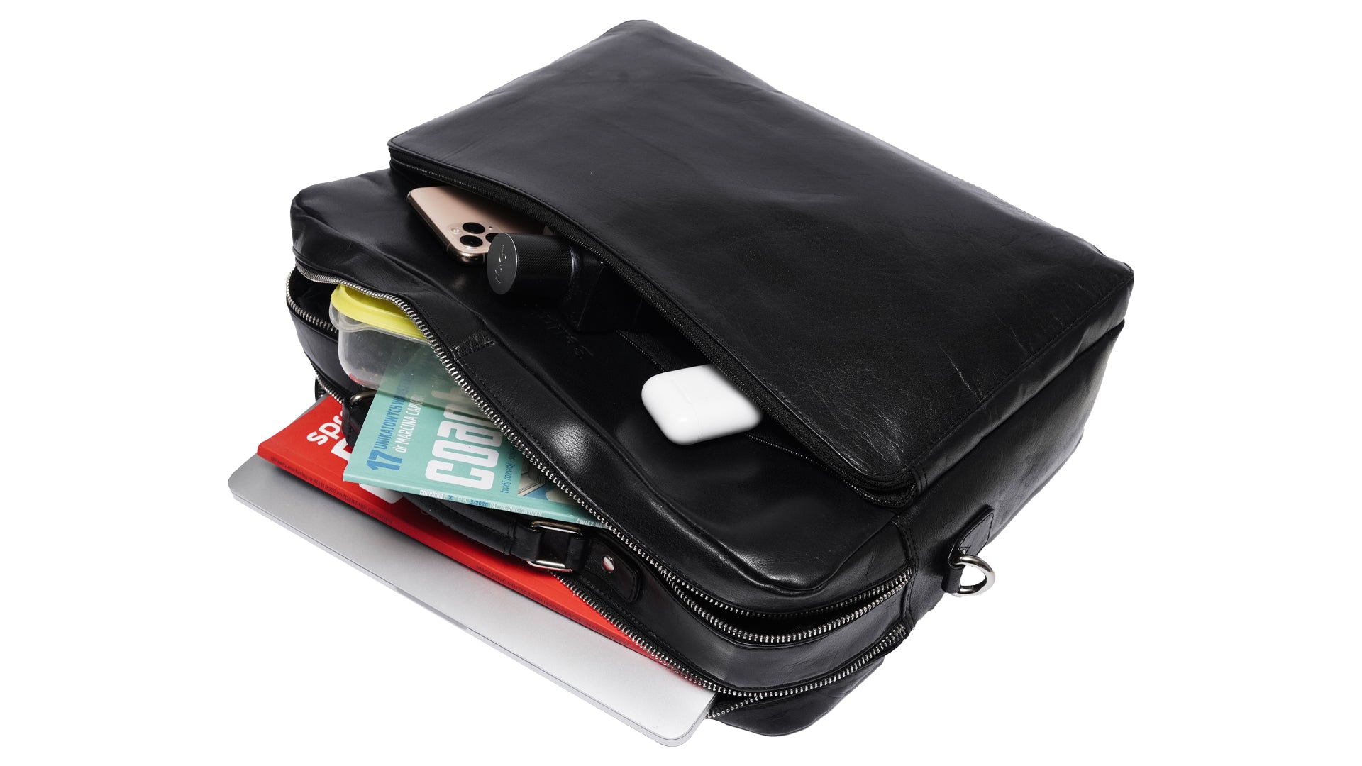 Torba Skórzana Bernard – Elegancja Spotyka Funkcjonalność