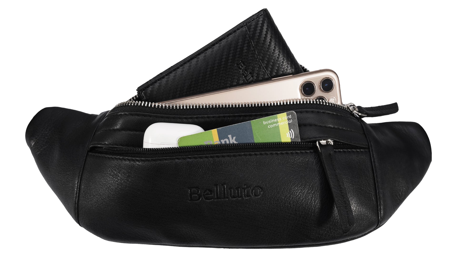 Lederne Bauchtasche Sibilinni – Eleganz und Funktionalität für den Alltag