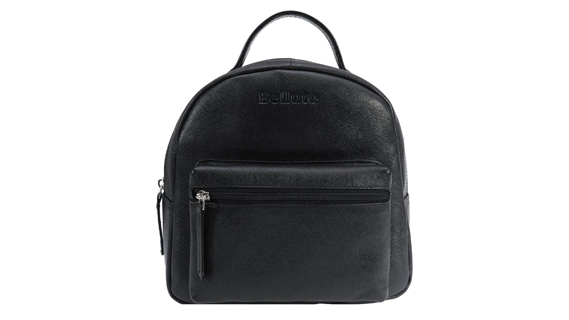 Skórzany Plecak Simbru czarny – Kompaktowa Elegancja i Funkcjonalność