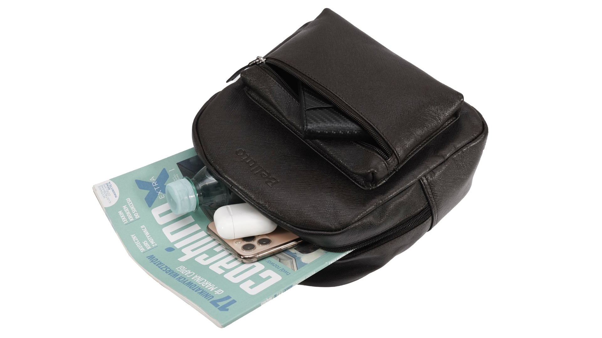 Skórzany Plecak Simbru brązowy – Kompaktowa Elegancja i Funkcjonalność