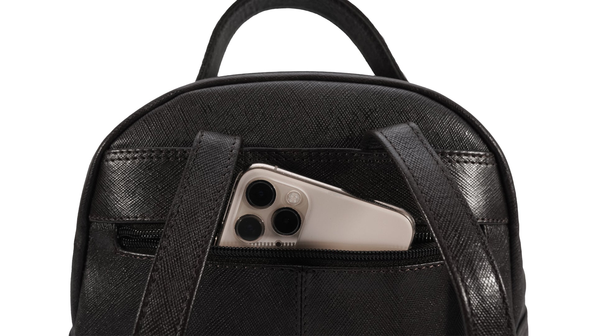 Skórzany Plecak Simbru brązowy – Kompaktowa Elegancja i Funkcjonalność