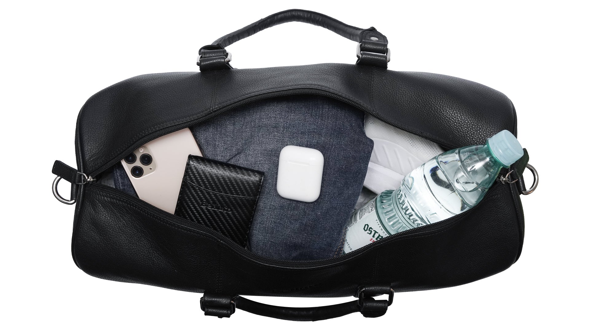 Dolomites Leather Weekender Bag – A Timeless Companion for Travel and Fitness